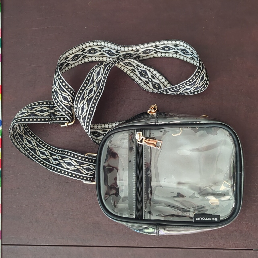 Clear Stadium Approved Sling Bag